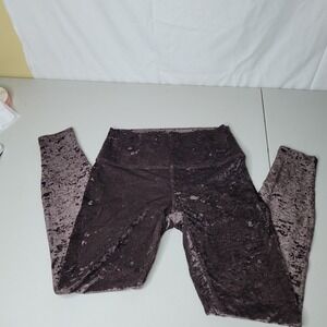 Lululemon Crushed Velvet High Waist Leggings